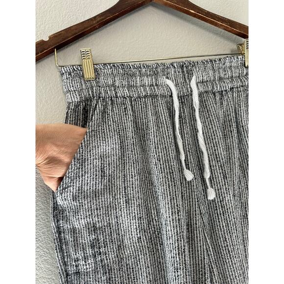 Aerie Stripe Pull On Blue and White Pants size Small - Picture 11 of 12